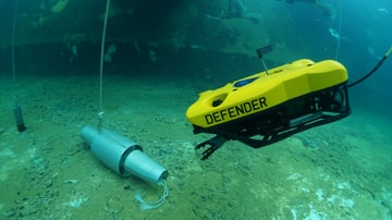 VideoRay underwater ROVs with Xsens MTi AHRS on board provide reliable autonomous navigation for hazardous US Navy missions